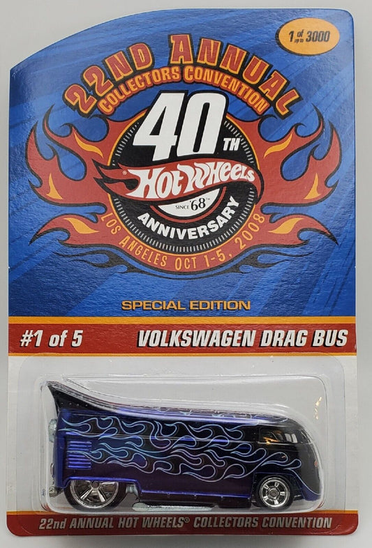 2008 Hot Wheels RLC 22nd Collectors Convention VW Volkswagen Drag Bus