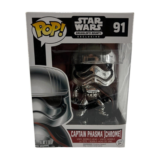 Star Wars Capitán Phasma Chrome POP! Contrabandistas Bounty Exclusivo 91