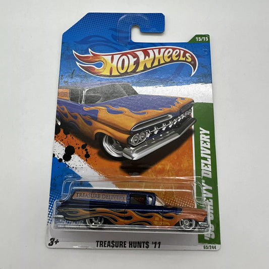 Hot Wheels Super Treasure Hunt ‘59 Chevy Delivery W/Protector