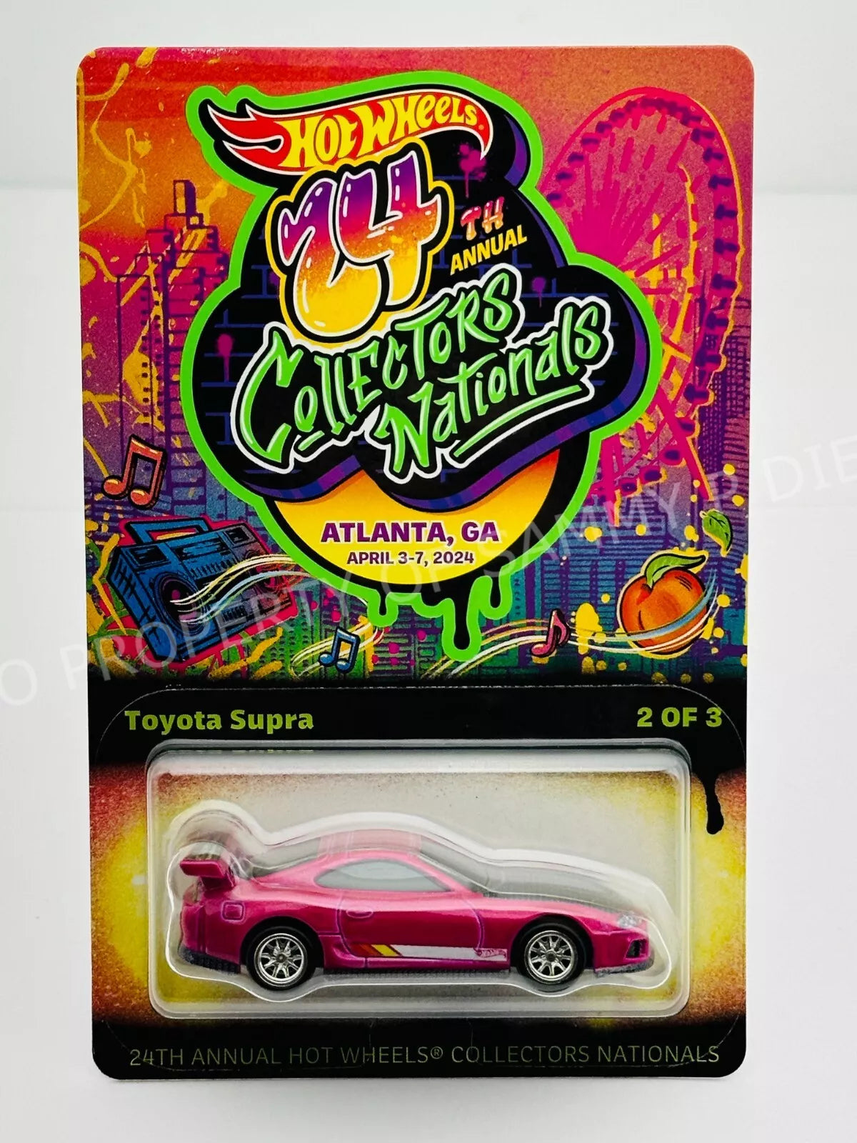 Hot Wheels 2024 24th Annual Nationals TOYOTA SUPRA