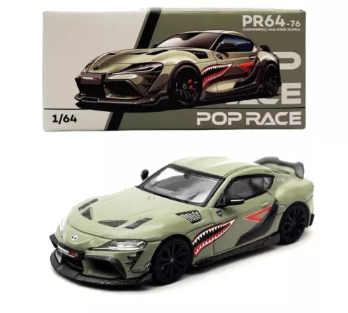 Pop Race 1:64 Toyota GR Supra A90 Darwin Pro