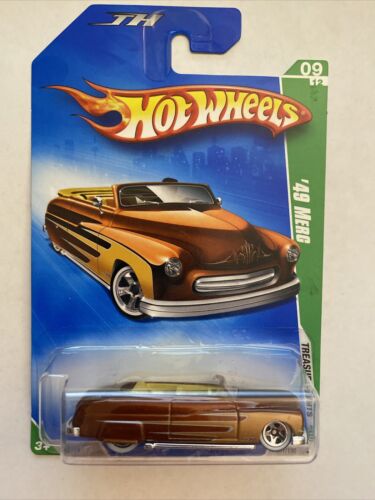 2009 Hot Wheels BROWN CONVERTIBLE 49 MERC Super Búsqueda del Tesoro