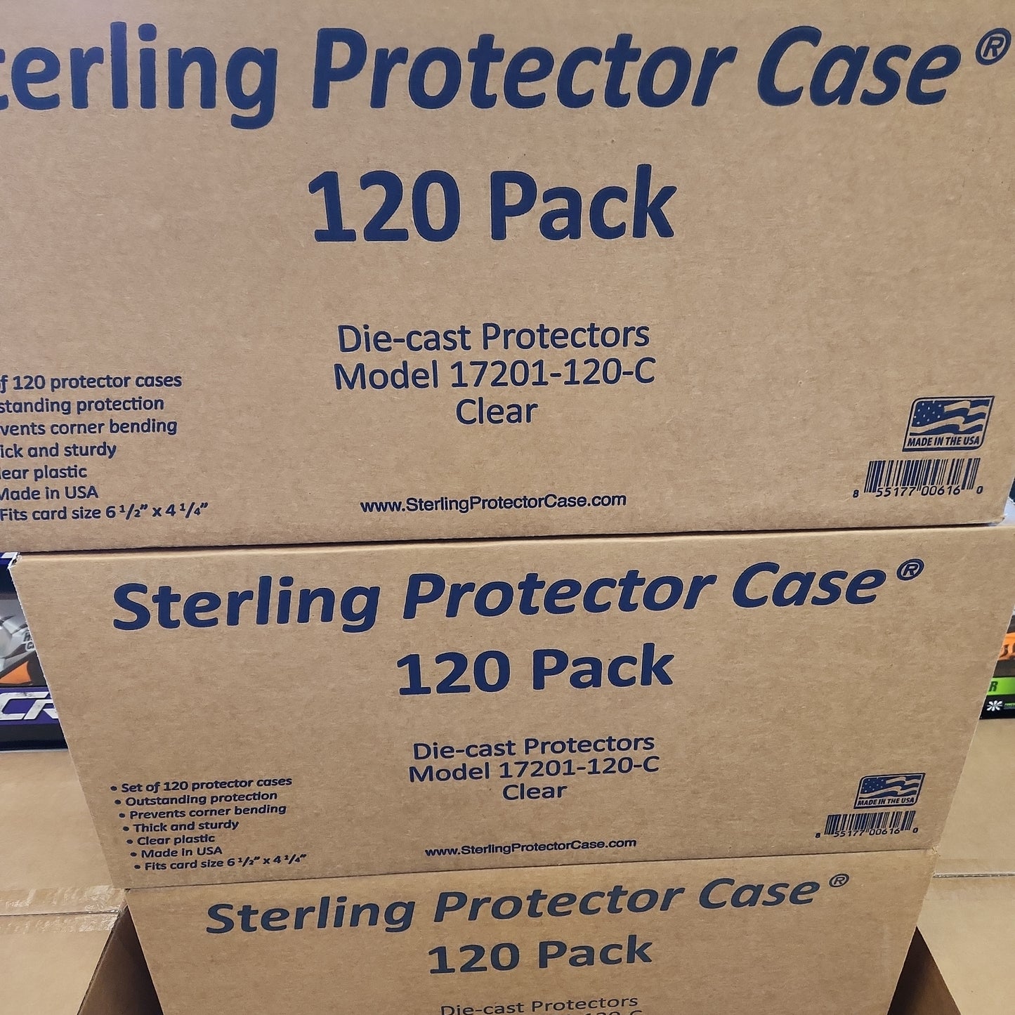 Protectores Sterling Estuche de 120 unidades