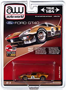 Auto World Gold 1966 Ford GT40