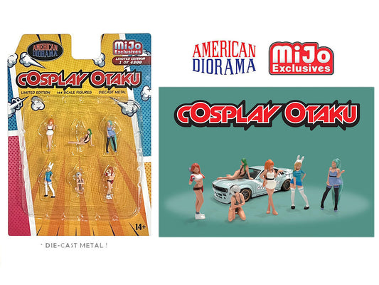 American Diorama 1:64 Figuras Cosplay Otaku – MiJo Exclusives Edición Limitada