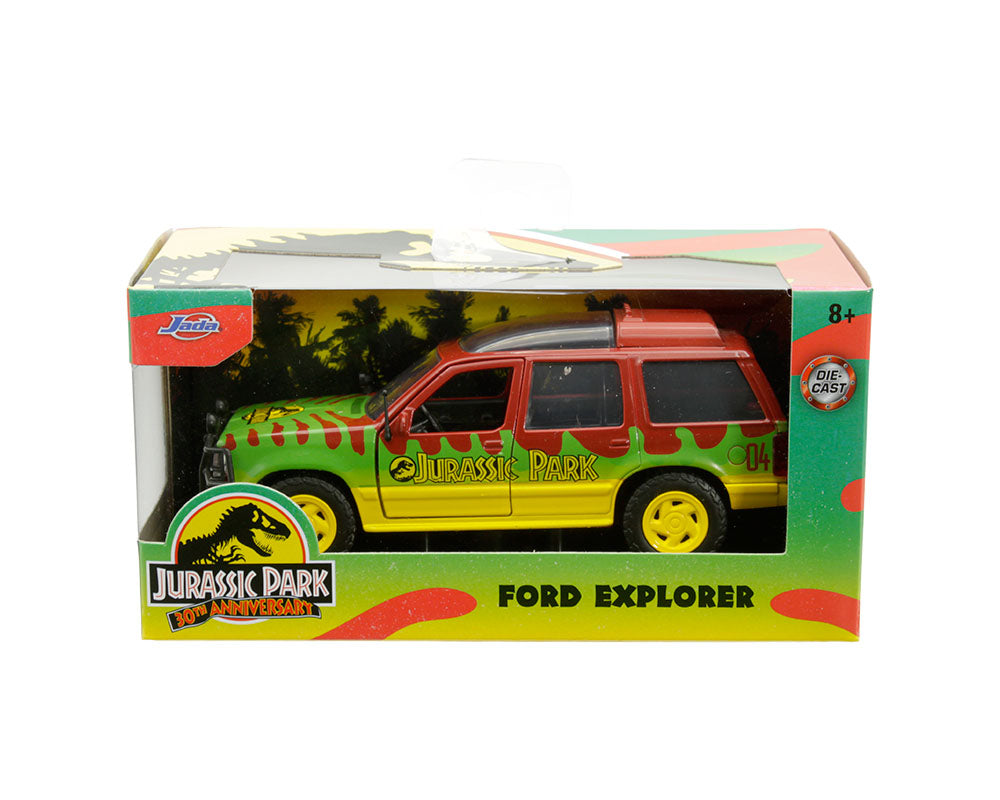 Jada 132 Ford Explorer Jurassic Park 30th Anniversary Hollywood R House Of Cars Virginia 2406