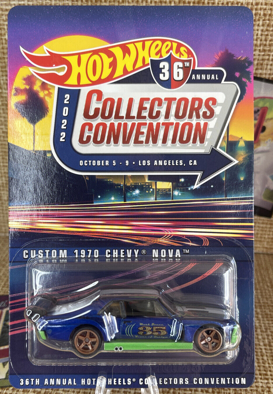 Hot Wheels 2022 36th Annual Collectors Convention Custom 1970 Chevy Nova