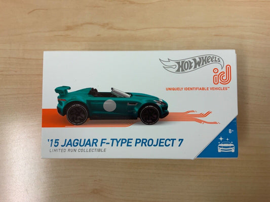 2019 Hot Wheels ID Limited Run Factory Fresh Series '15 Jaguar F-Type Proyecto 7