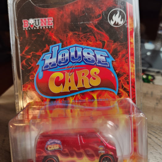 Furgoneta roja fuego exclusiva de House Of Cars