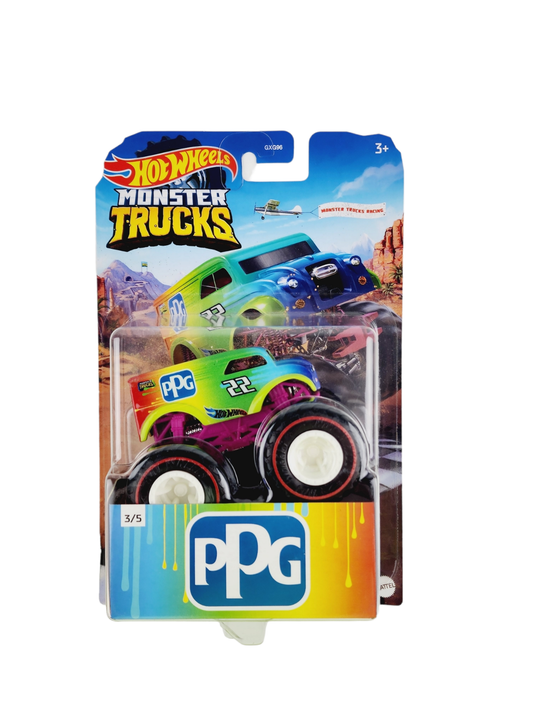 Hot Wheels Monster Trucks Racing Series Entrega Pinturas PPG 3/5