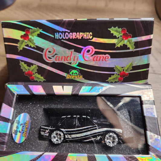 House Of Cars Exclusive Candy Cane Black Datsun