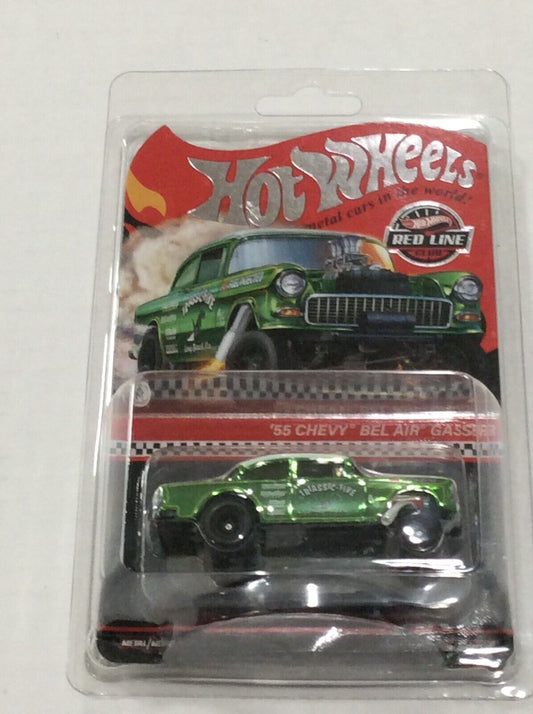 Hot Wheels '55 Chevy Bel Air Gasser - Red Line Club - Triassic Five