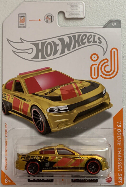 Hot Wheels 2021 ‘N’ Case CHASE ID ‘15 Dodge Charger SRT GOLD 7/8