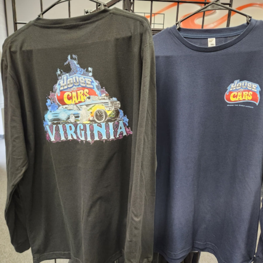 House Of Cars Virginia Long Sleeve Shirts – House of Cars Virginia