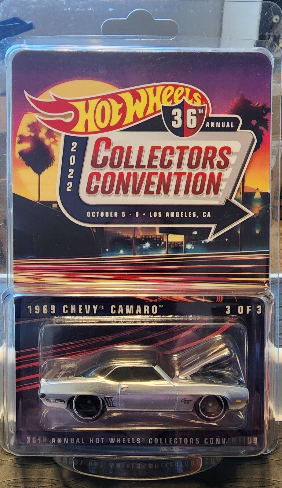 Hot Wheels 1969 Chevy Camaro Finale Car 36TH Annual Collectors Convention