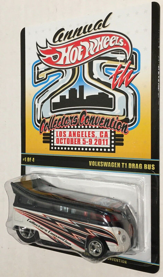 2011 MOMC Hot Wheels RLC 25th Collectors Convention Volkswagen VW T1 Drag Bus