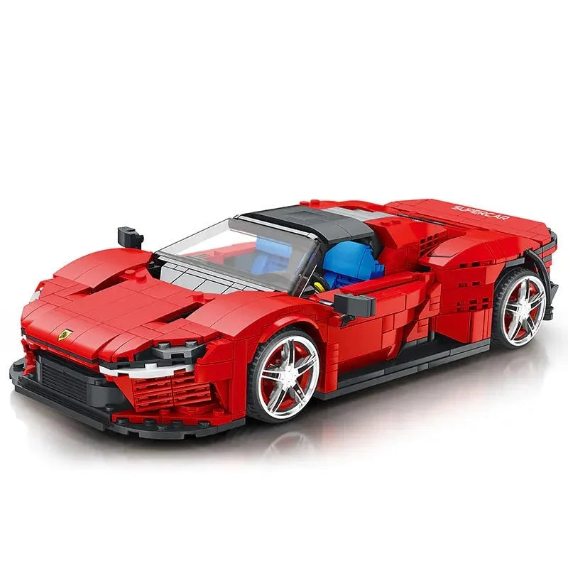 Tech MOC Ferrari Daytona SP3 11026 Super Racing Car Bricks Toy