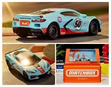 Matchbox Serie de coleccionistas RLC 2022 Serie Corvette Gulf Oil Racing 2020