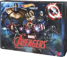 Hot Wheels MARVEL 1:64 Scale Vehicle 5 Pack, Sealed Box